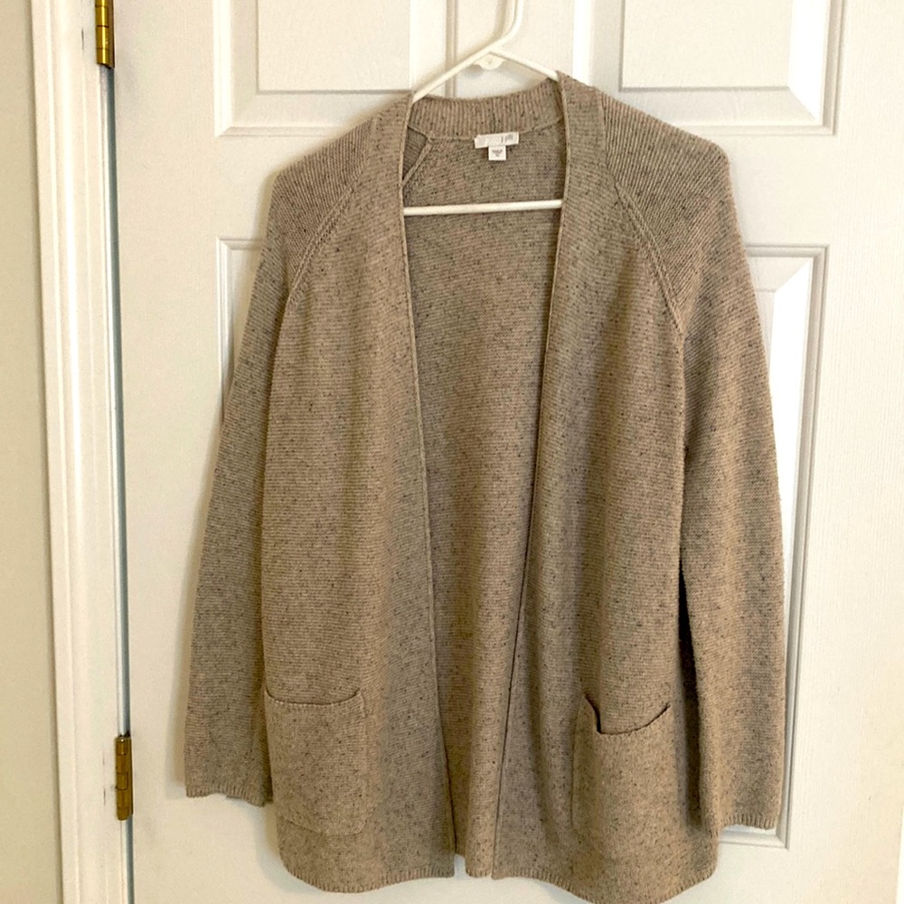 Sweater JJill sz xs pockets tan
